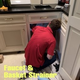Faucet and Basket Strainer service