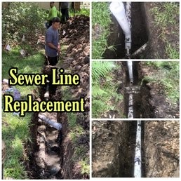 Sewer Line Replacement service