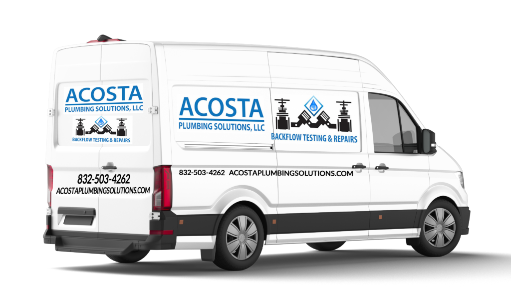 Acosta Plumbing Solutions Service Van