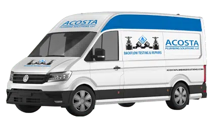 Acosta Plumbing Solutions Van