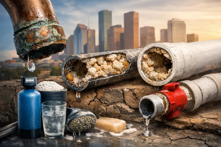 How Houston's Hard Water Affects Your Pipes and What to Do..